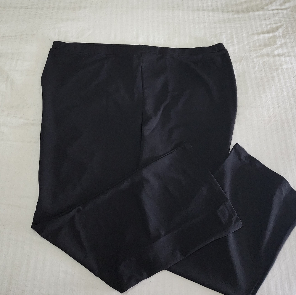 Asos Curve Womens Business Casual Black Pants size 26 NWOT